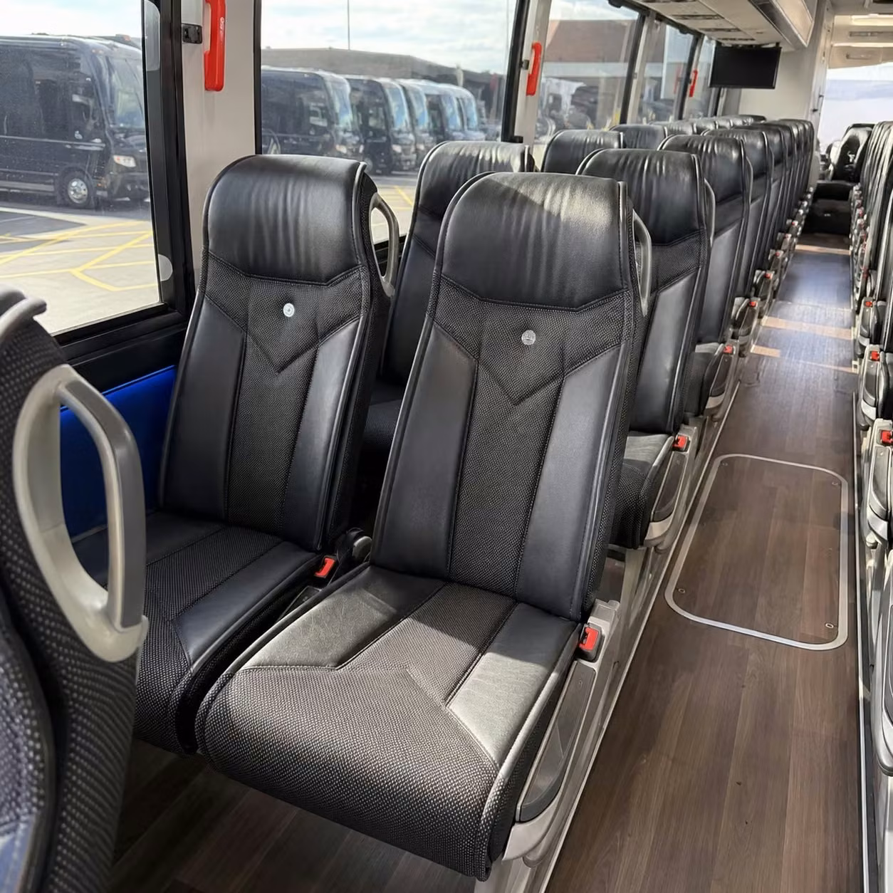 lubbock charter bus interior gallery