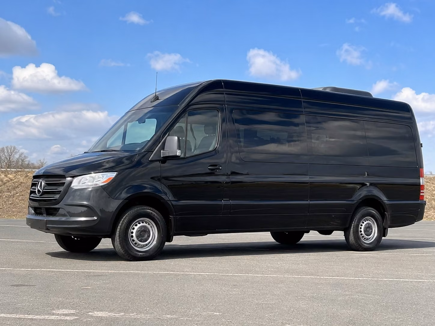 sprinter van with driver